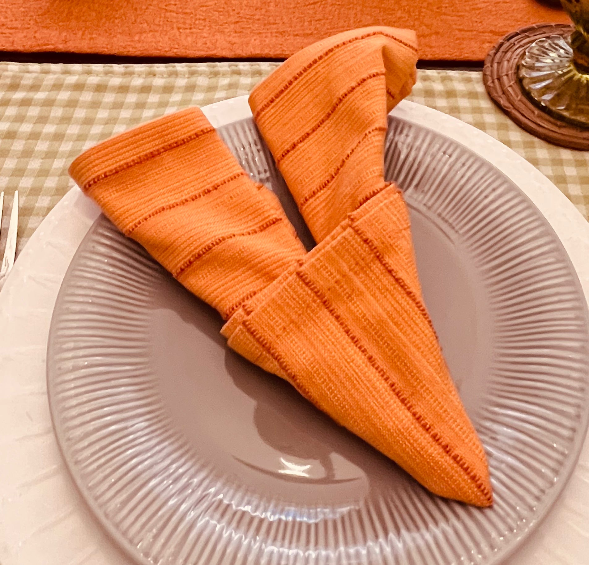 Servilleta Mitla mandarina