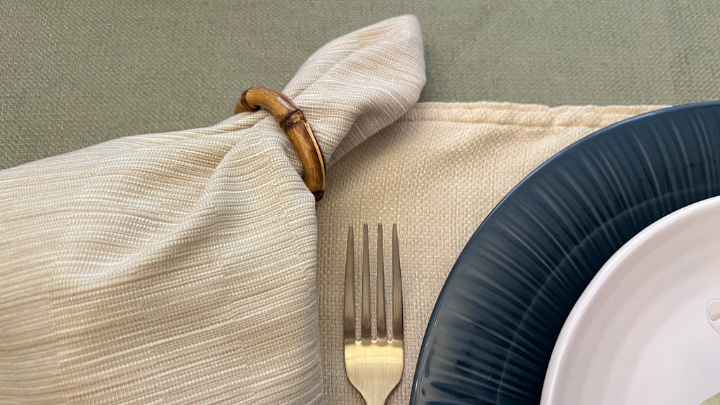 Servilleta Beige trama