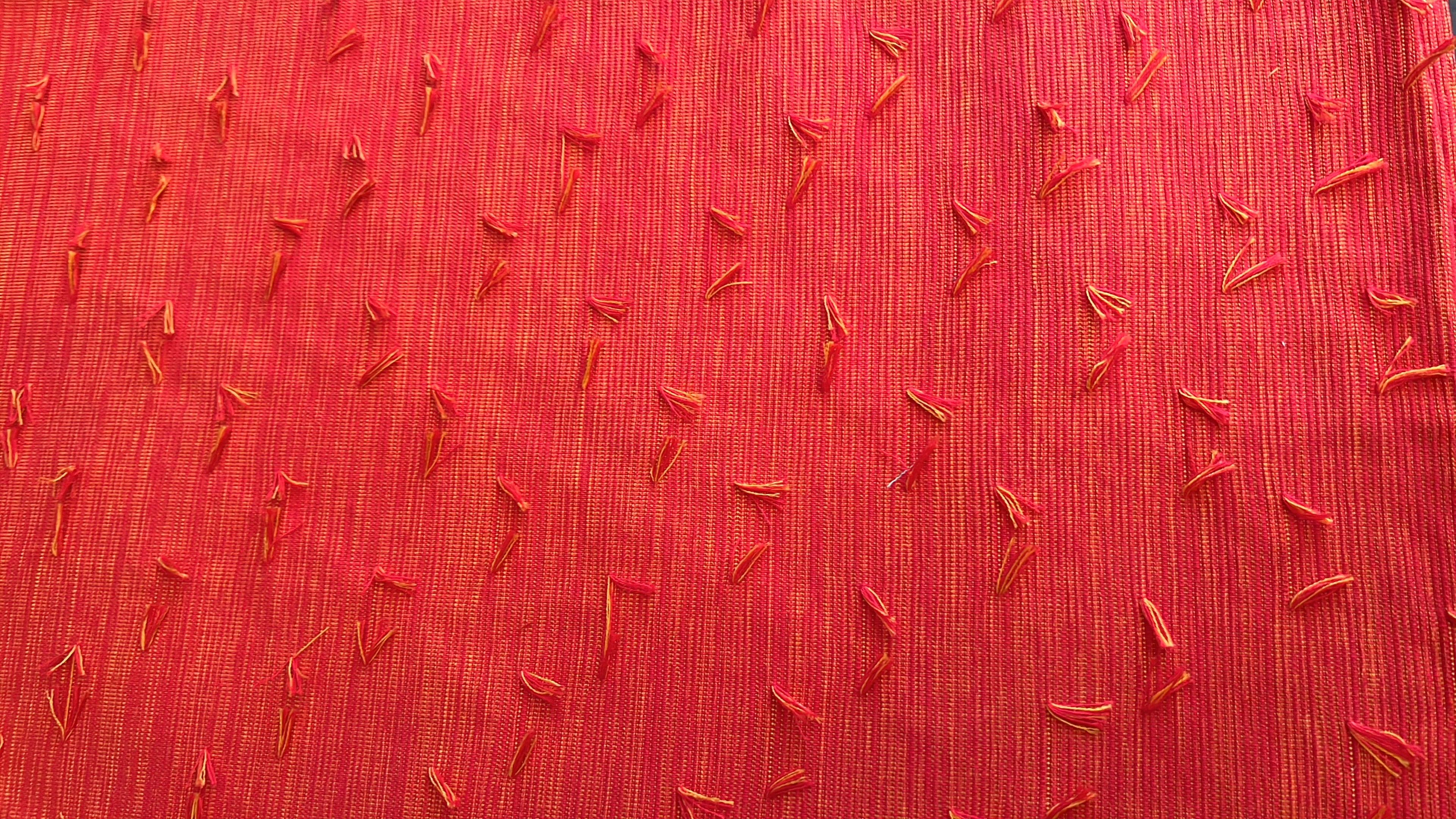 Mantel Individual Naranja fosfo reverso naranja.