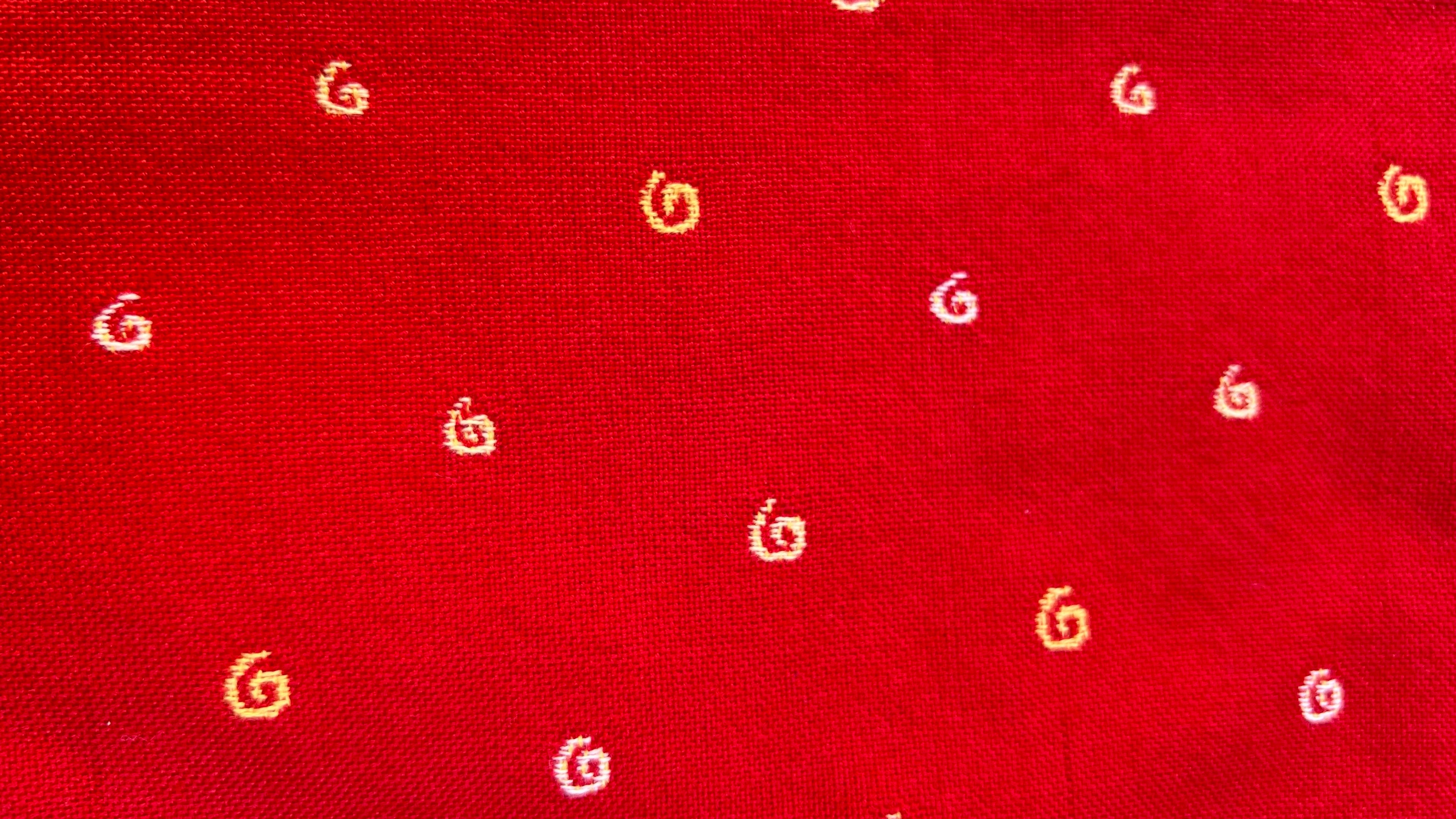 Servilleta Caracol rojo amarillo